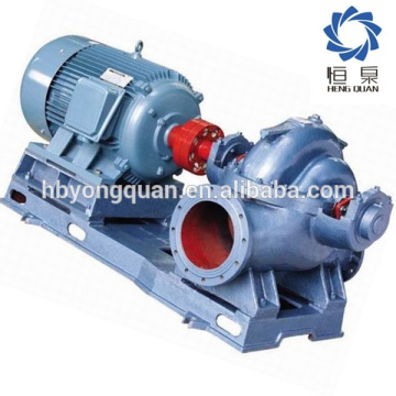 China factory centrifugal double suction 6 inch farm irrigation movable diesel water pump